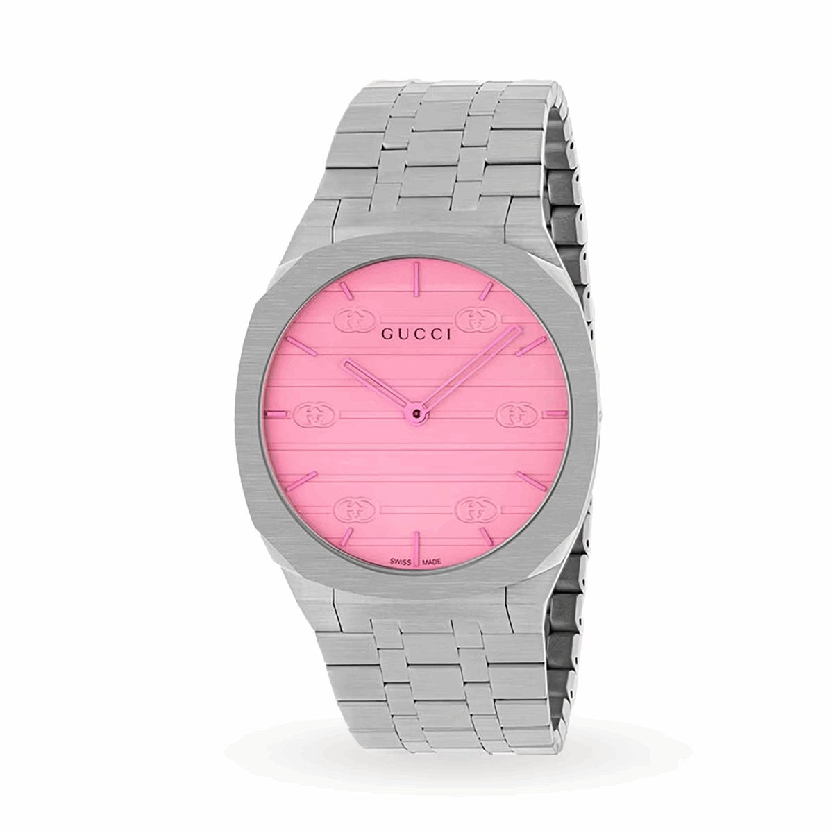 Gucci 25h 38mm In Steel Ya163410