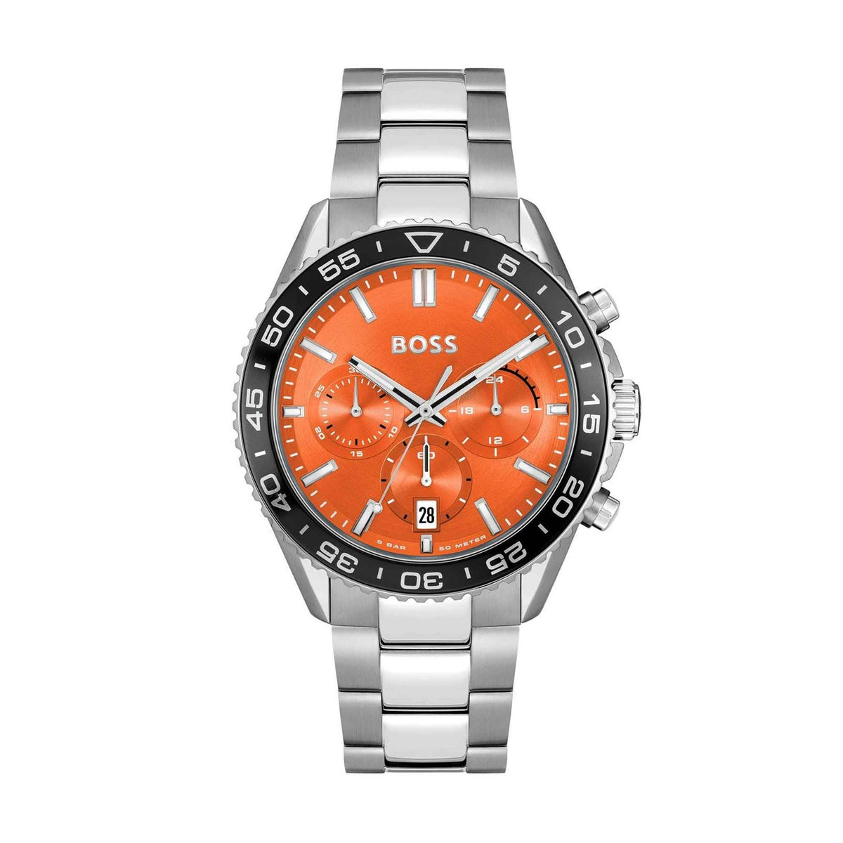 BOSS Gents Runner Orange Steel Watch 1514162