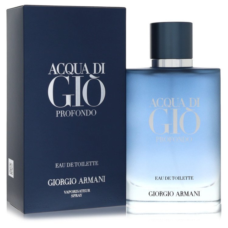 Acqua Di Gio Profondo by Giorgio Armani Eau De Toilette Spray 3.3 oz (Men)
