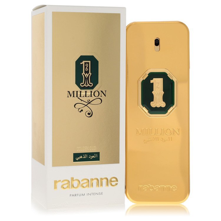 1 Million Golden Oud by Paco Rabanne Parfum Intense Spray 3.4 oz (Men)