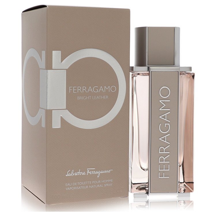 Salvatore Ferragamo Bright Leather by Salvatore Ferragamo Eau De Toilette Spray (Unboxed) 3.4 oz (Men)