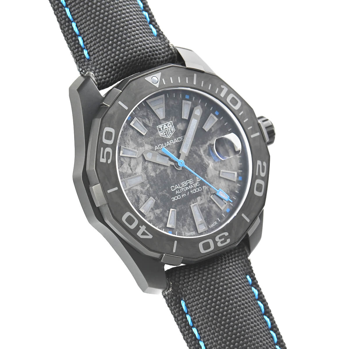 Tag Heuer Aquaracer Calibre 5 Carbon Dial