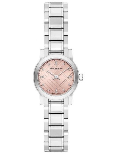 Burberry Ladies City Check Diamonds Pink Bu9223