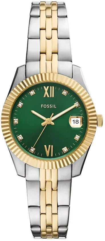 Fossil Scarlette Three Hand Date Ladies Es5388