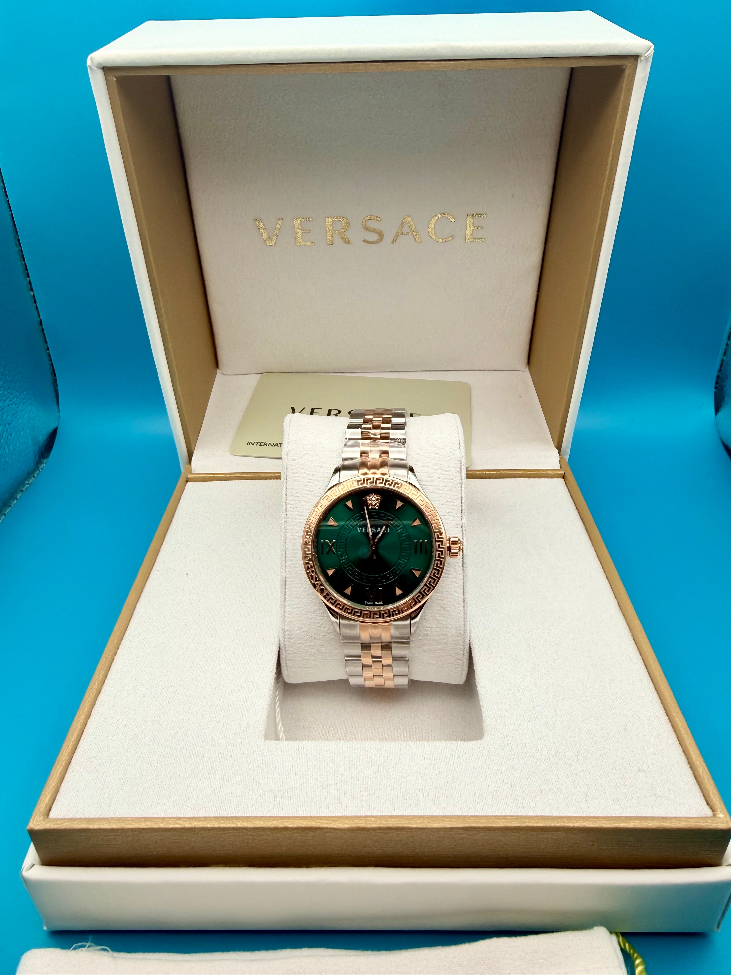 Consignment: Versace Hellenyium Sunray New In Box 36mm