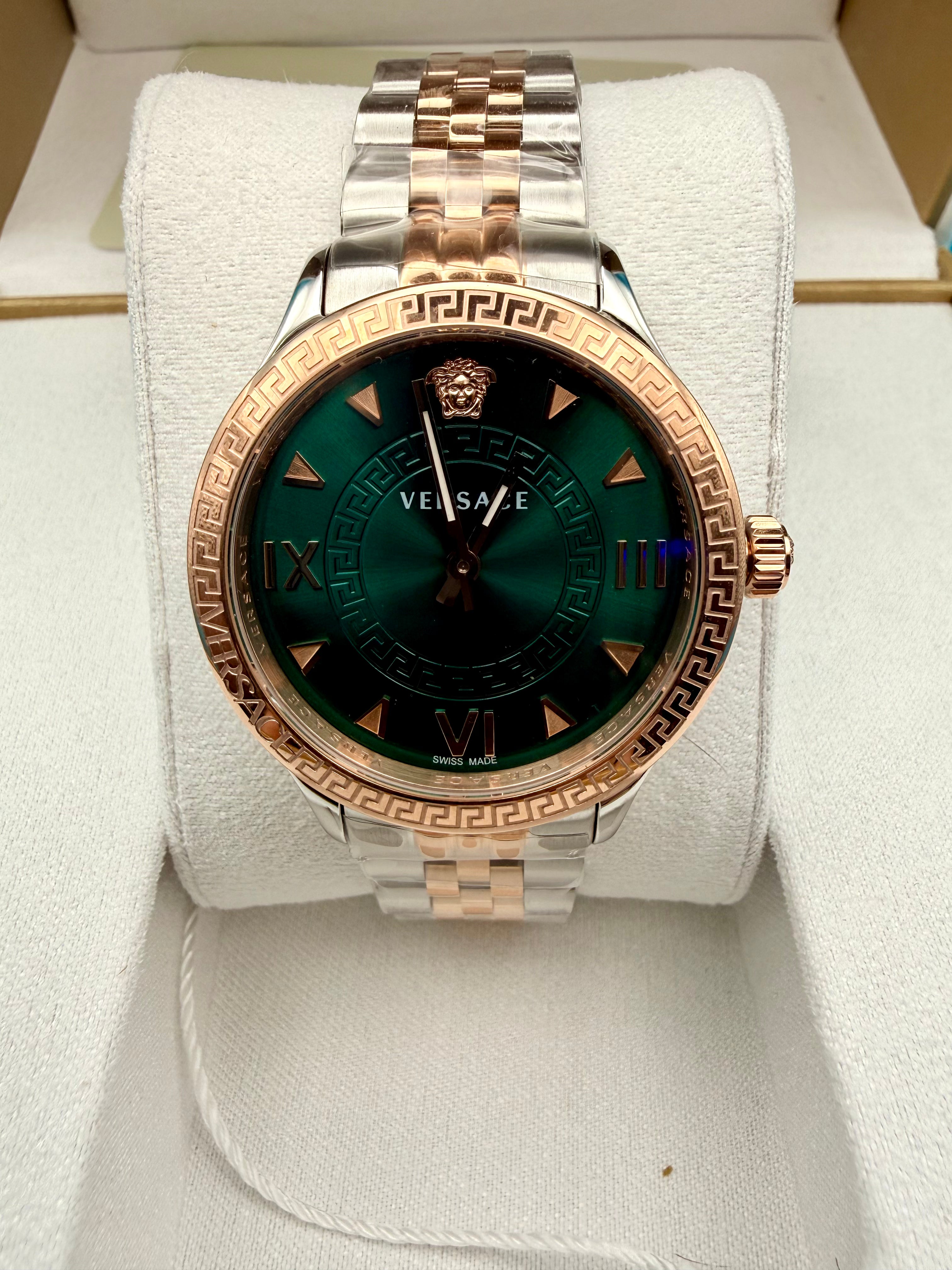 Consignment: Versace Hellenyium Sunray New In Box 36mm