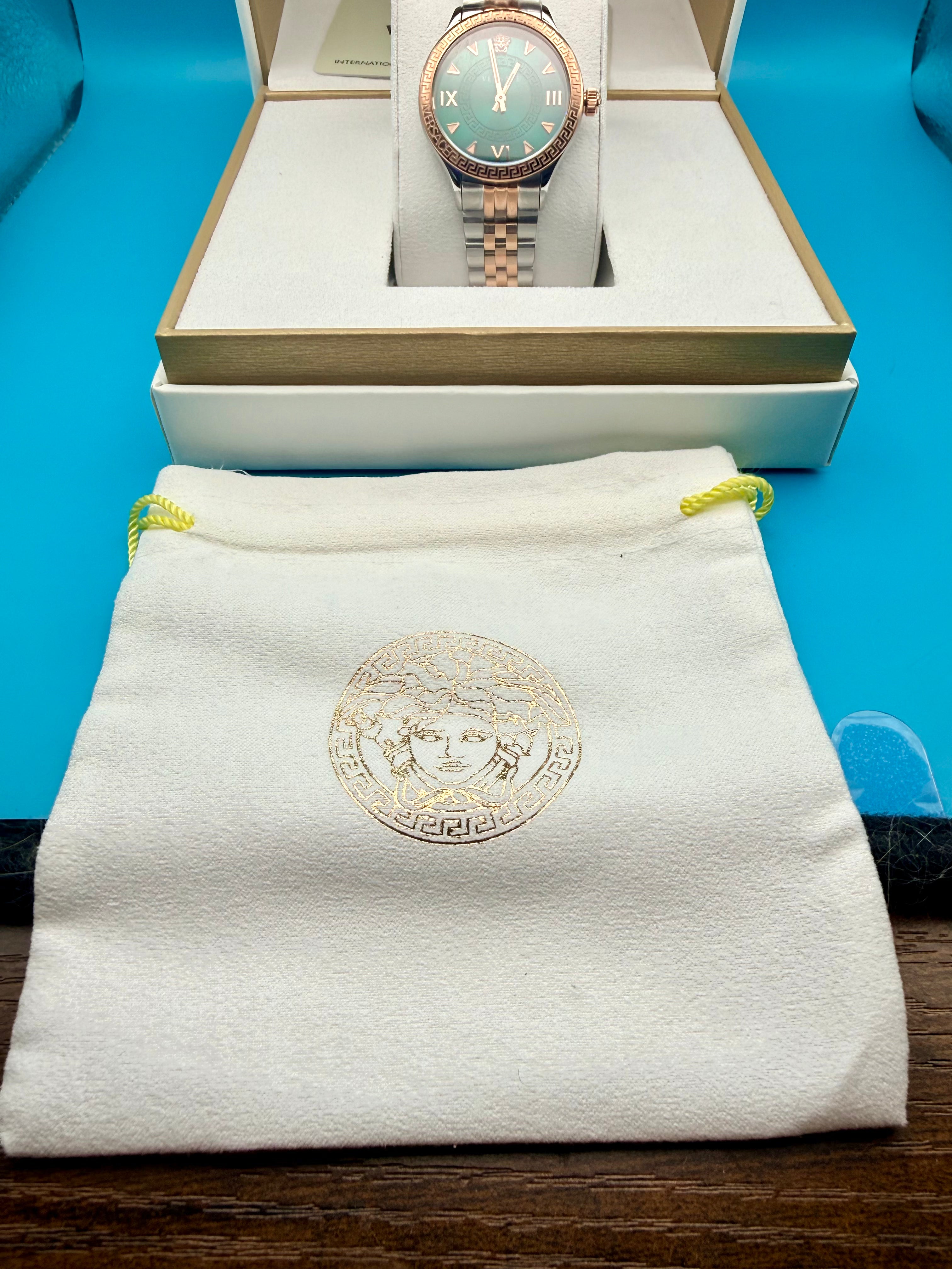 Consignment: Versace Hellenyium Sunray New In Box 36mm