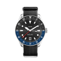 VAER: G2 Meridian Navy/Black GMT - 42mm