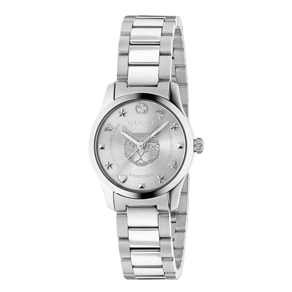 Gucci G Timeless Mystic Cat Ladies Watch YA126595