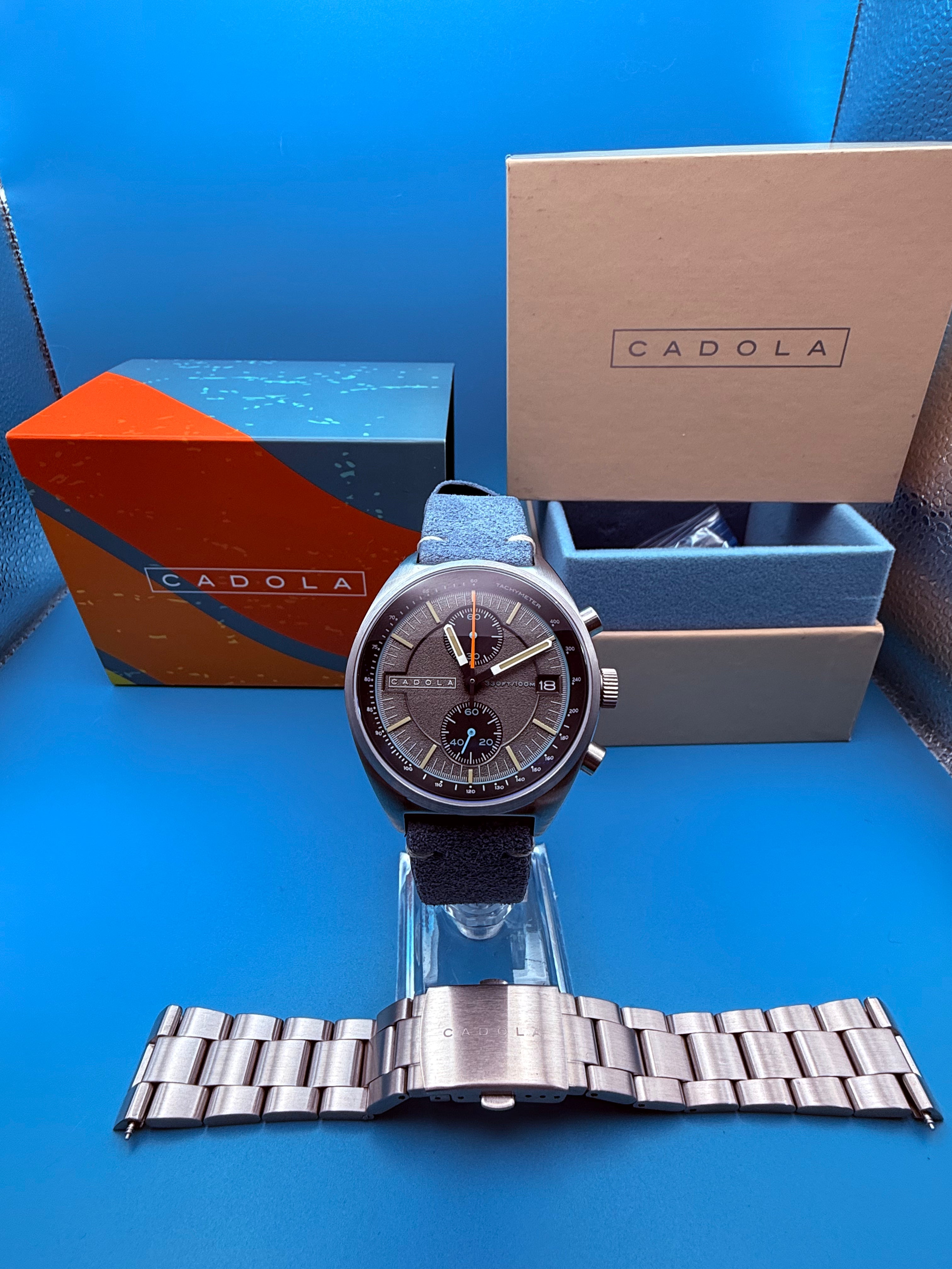 Consignment: Cadola Chronograph full set