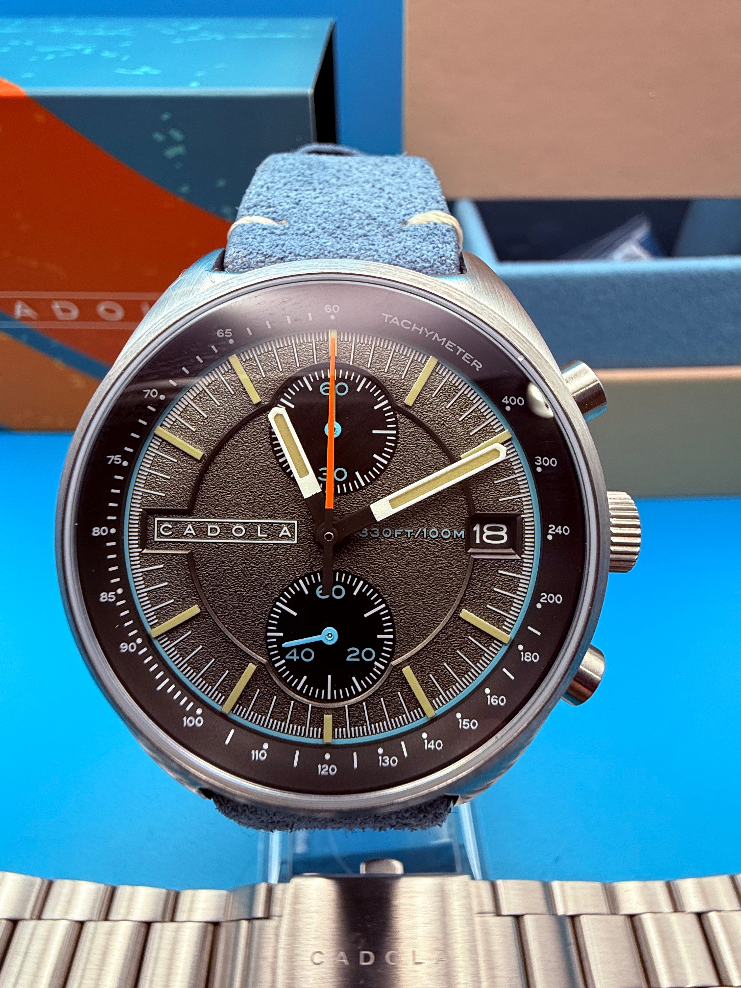 Consignment: Cadola Chronograph full set