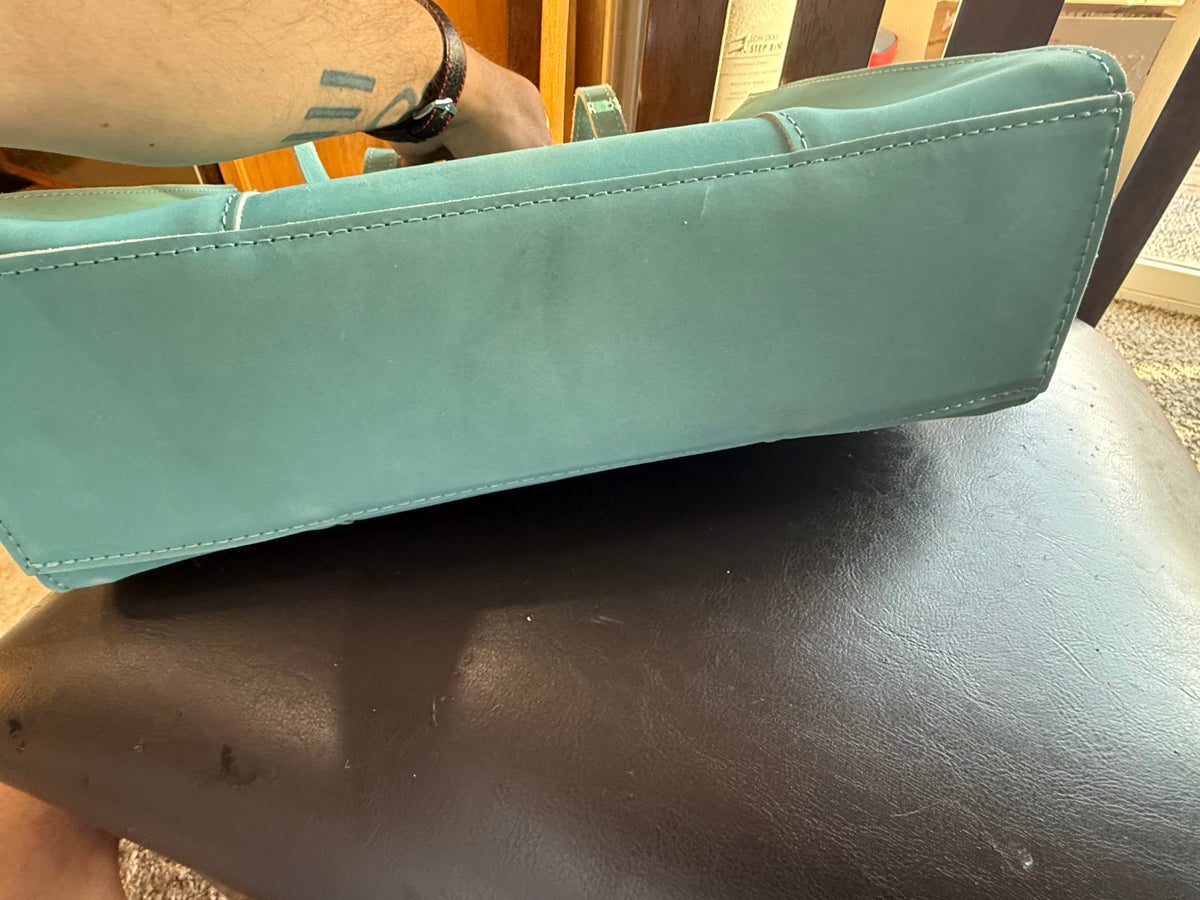 Consignment: Portland Leather Goods Happy Teal Tote