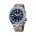 Islander Automatic Dive Watch with Bracelet, Double-Domed AR Sapphire Crystal, and Embossed Ceramic Bezel Insert #ISL-18