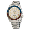 Islander: JFK Automatic GMT Watch with White Cloud Dial and Pepsi Bezel #ISL-206