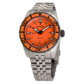 Islander: Saltaire 38mm Solar Dive Watch with Orange Dial #ISL-358
