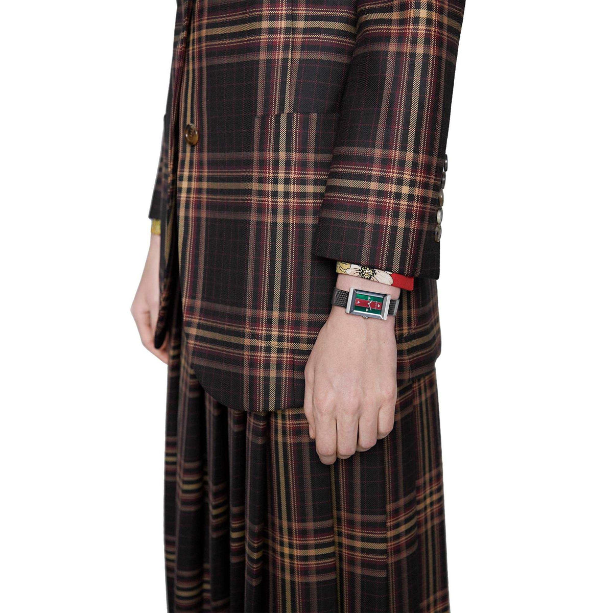 Gucci G Frame Stripe Ladies Ya147401