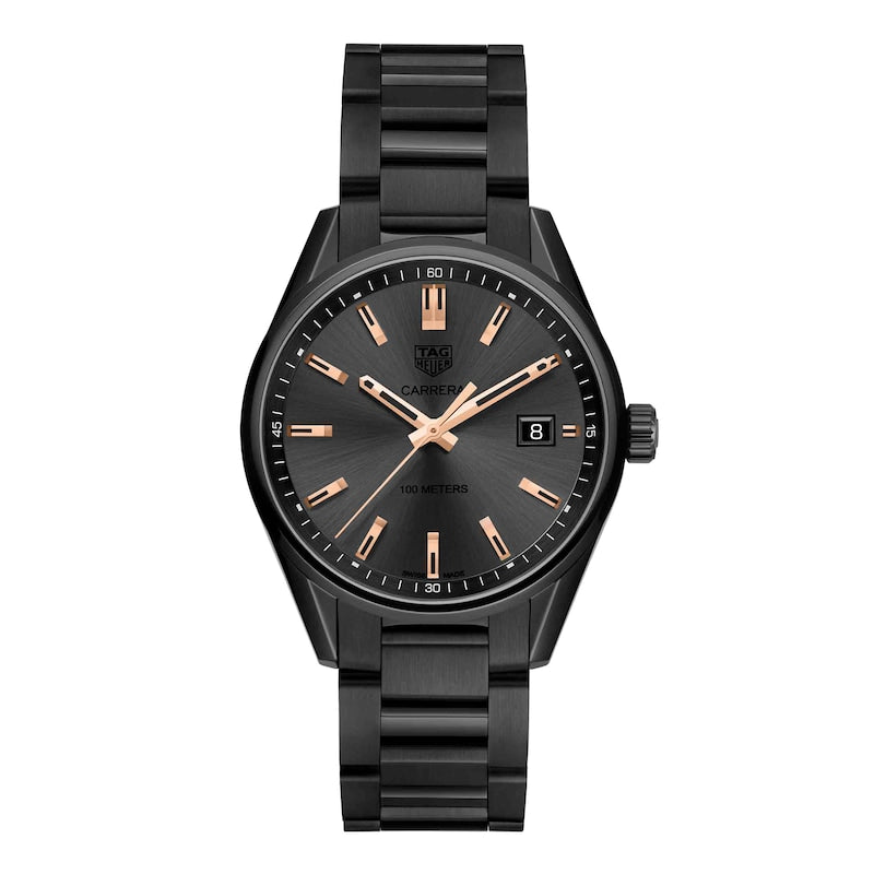 Tag Heuer Carrera Special Edition Black Steel Bracelet