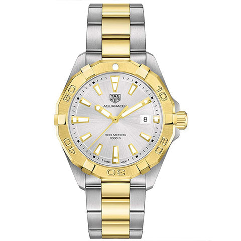 Tag Heuer Aquaracer Silver Dial Two Tone