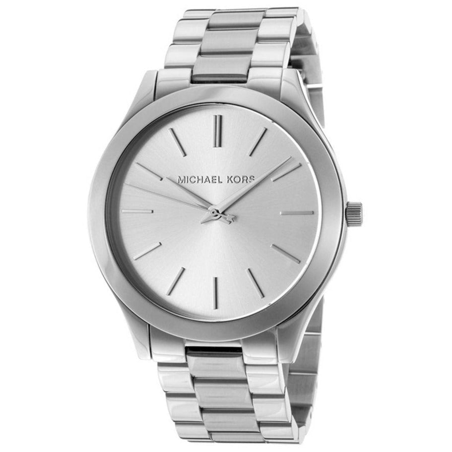Michael Kors Mk3178 Ladies Slim Runway Silver