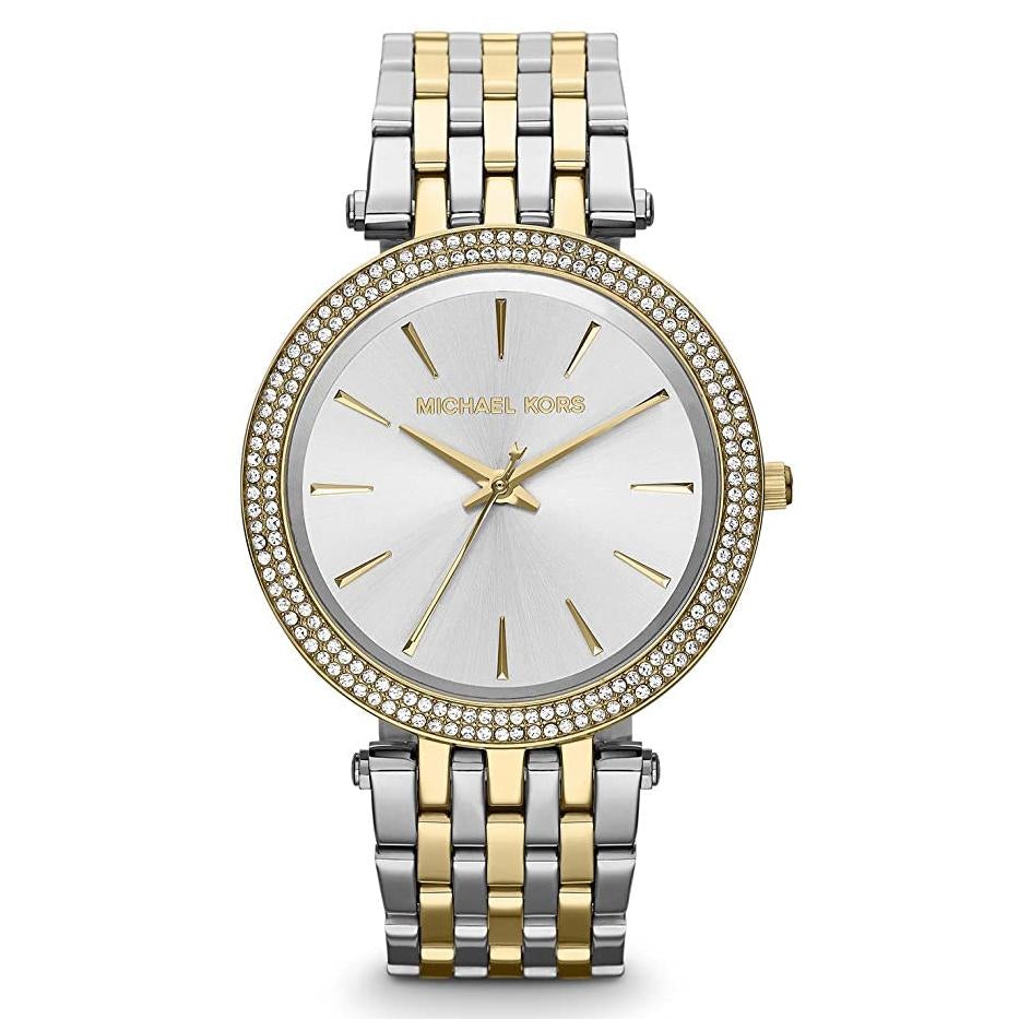 Michael Kors Mk3215 Ladies Darci Silver Two Tone