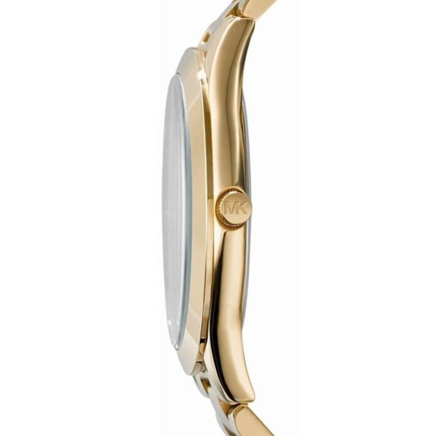 Michael Kors Mk3264 Ladies Slim Runway Gold Pink