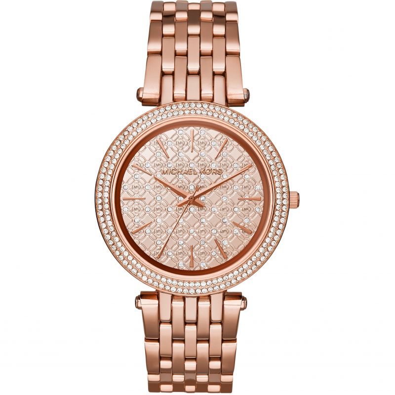 Michael Kors Mk3399 Ladies Darci Rose Gold
