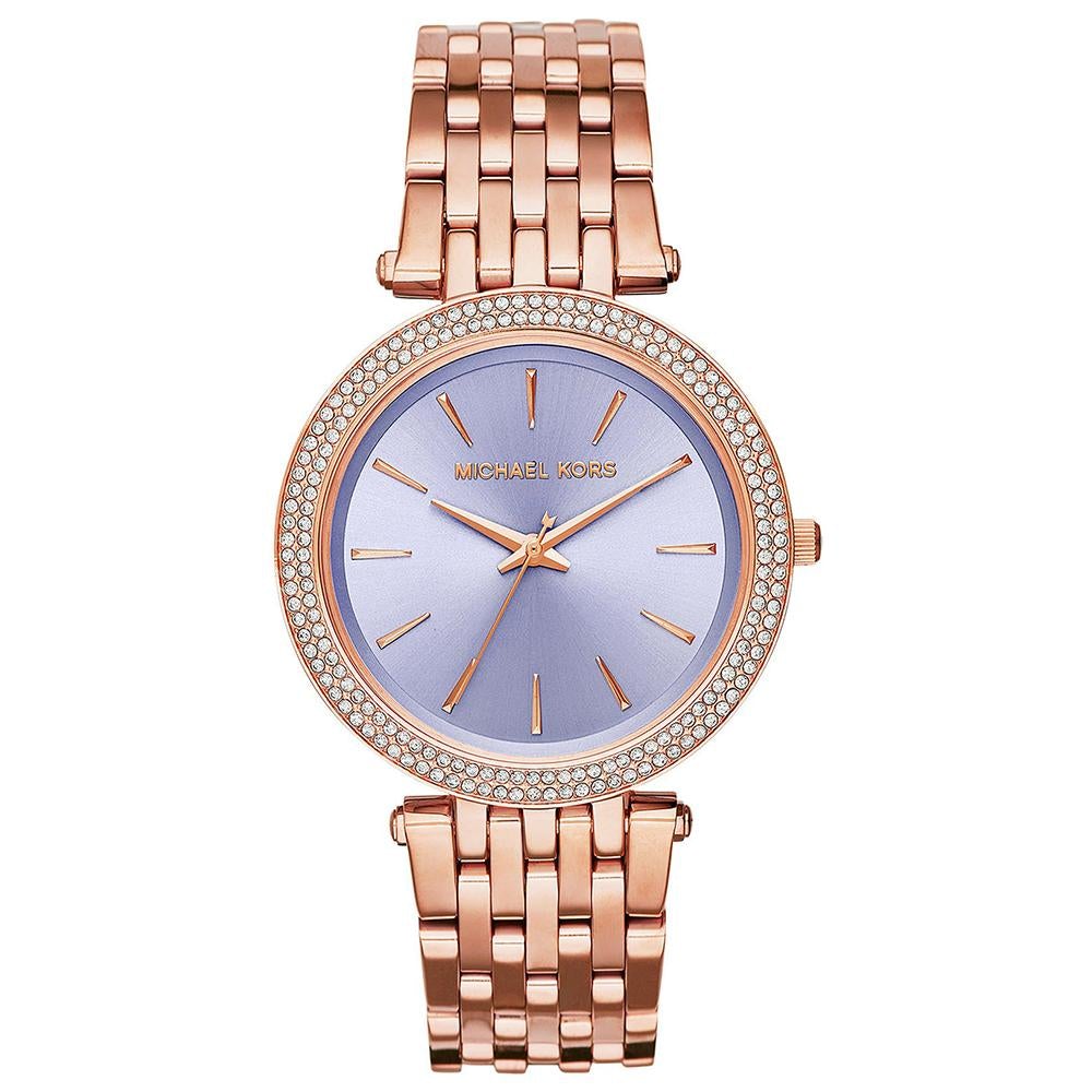 Michael Kors Mk3400 Ladies Darci Purple Two Tone