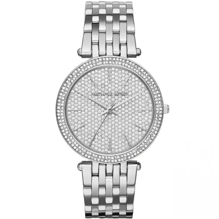 Michael Kors Mk3437 Ladies Darci Silver Diamonte