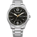 Citizen Eco Drive Watch Men S Black Dial