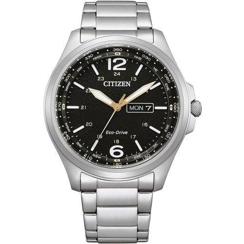 Citizen Eco Drive Watch Men S Black Dial
