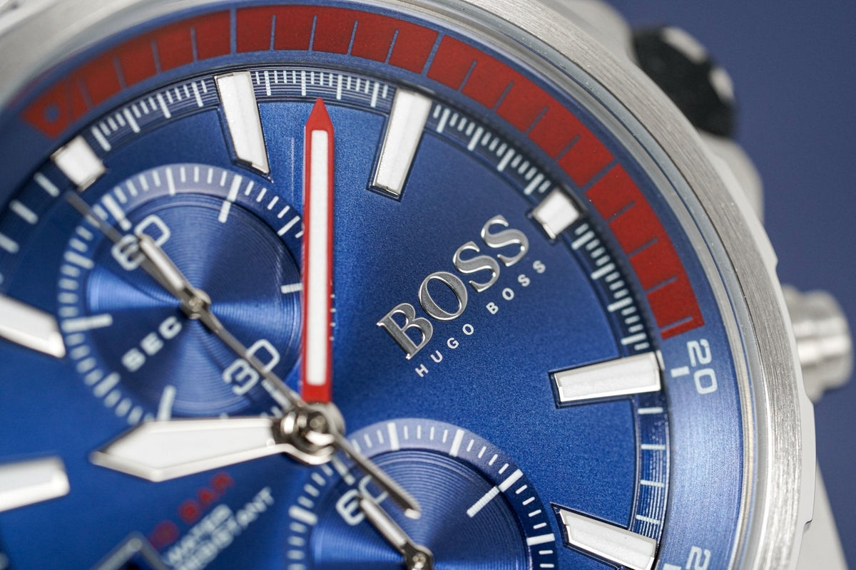 Hugo Boss Chronograph Globetrotter Blue Hb1513823