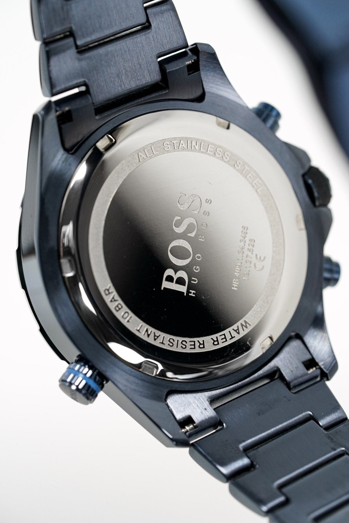 Hugo Boss Chronograph Globetrotter Blue Pvd Hb1513824