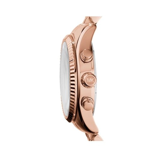 Michael Kors Lexington Ladies Rose Gold Chronograph Mk5569