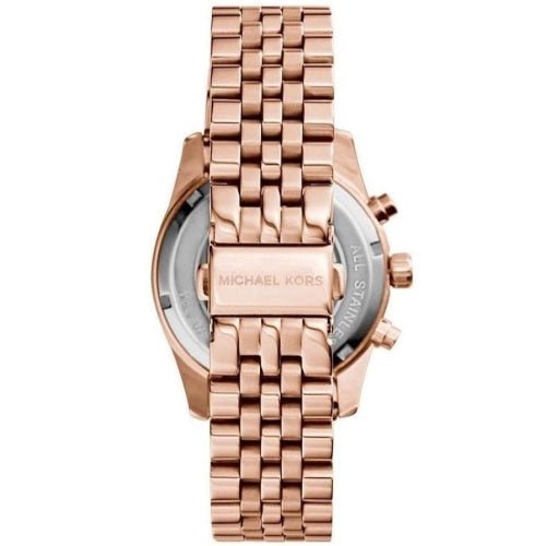 Michael Kors Lexington Ladies Rose Gold Chronograph Mk5569