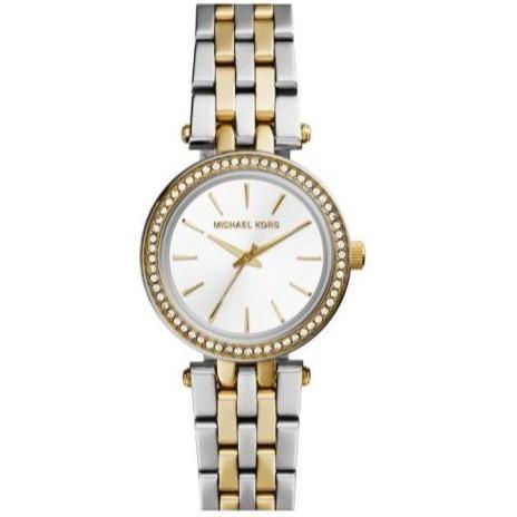 Michael Kors Mk3323 Ladies Mini Darci Two Tone Crystal