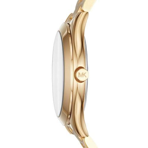 Michael Kors Mk3512 Ladies Slim Runway Gold