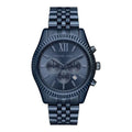 Michael Kors Lexington Chronograph 45mm Navy Blue Mk8480