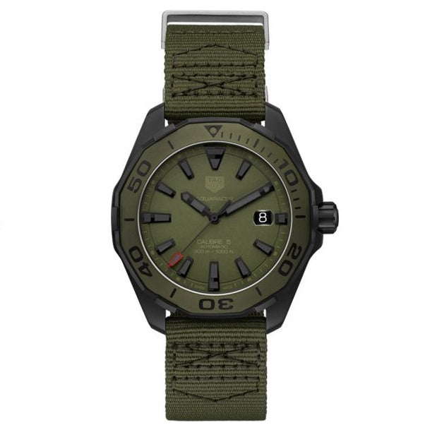 Tag Heuer Aquaracer Automatic  Khakhi Green