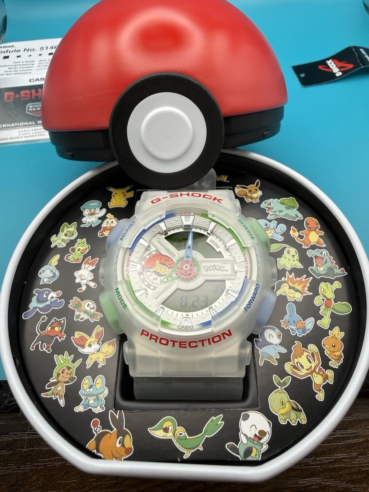 Casio G-Shock x Pokemon 30th Anniversary GA-110PKM-7A