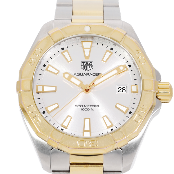 Tag Heuer Aquaracer Silver Dial Two Tone