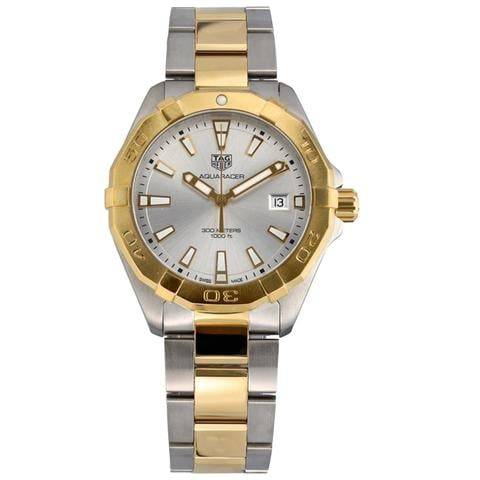Tag Heuer Aquaracer Silver Dial Two Tone