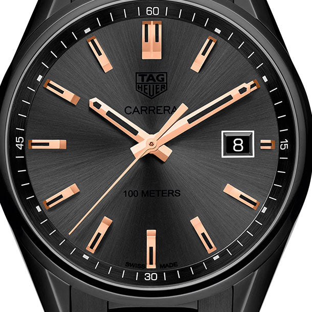 Tag Heuer Carrera Special Edition Black Steel Bracelet